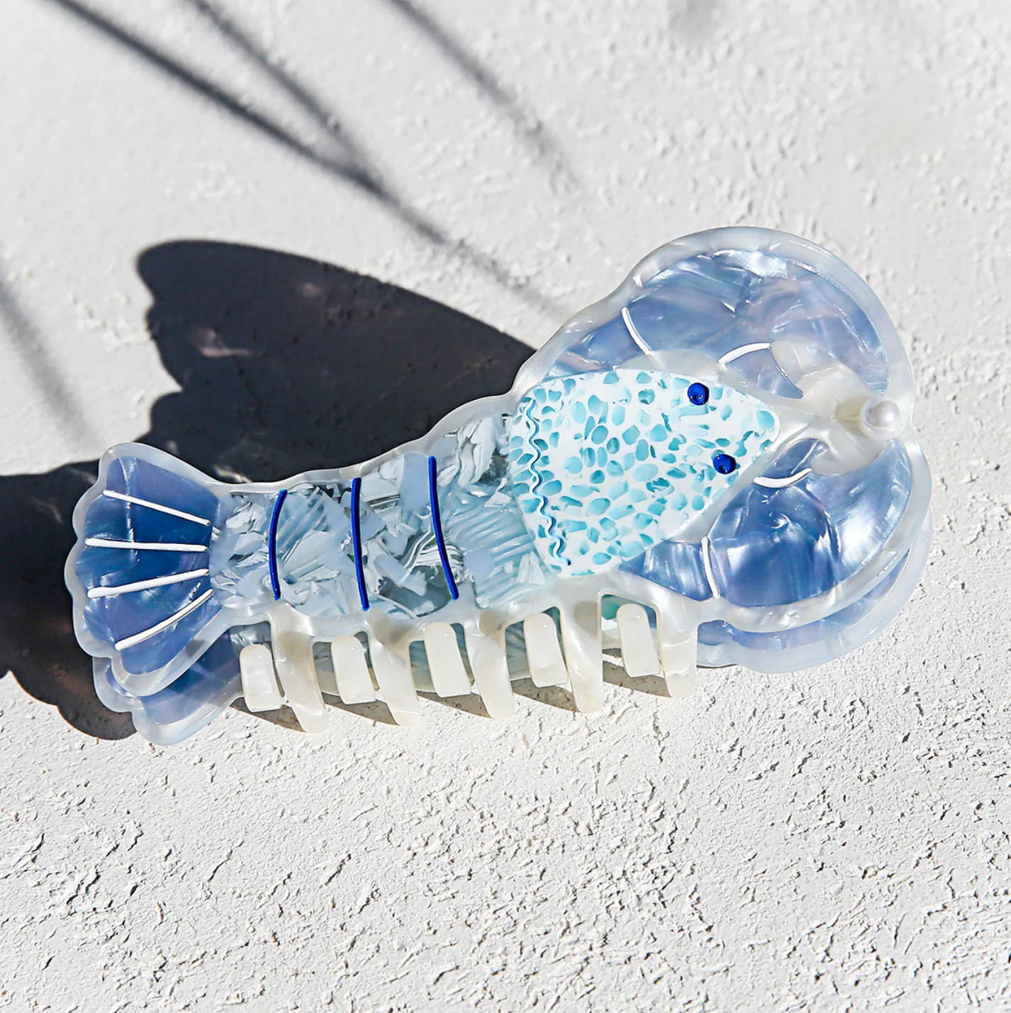 Lobster Claw Clip - Blue