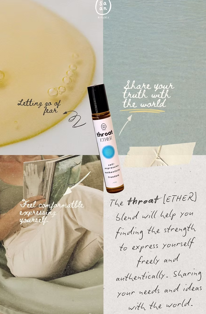 Saan Rituals - Chakra Oils