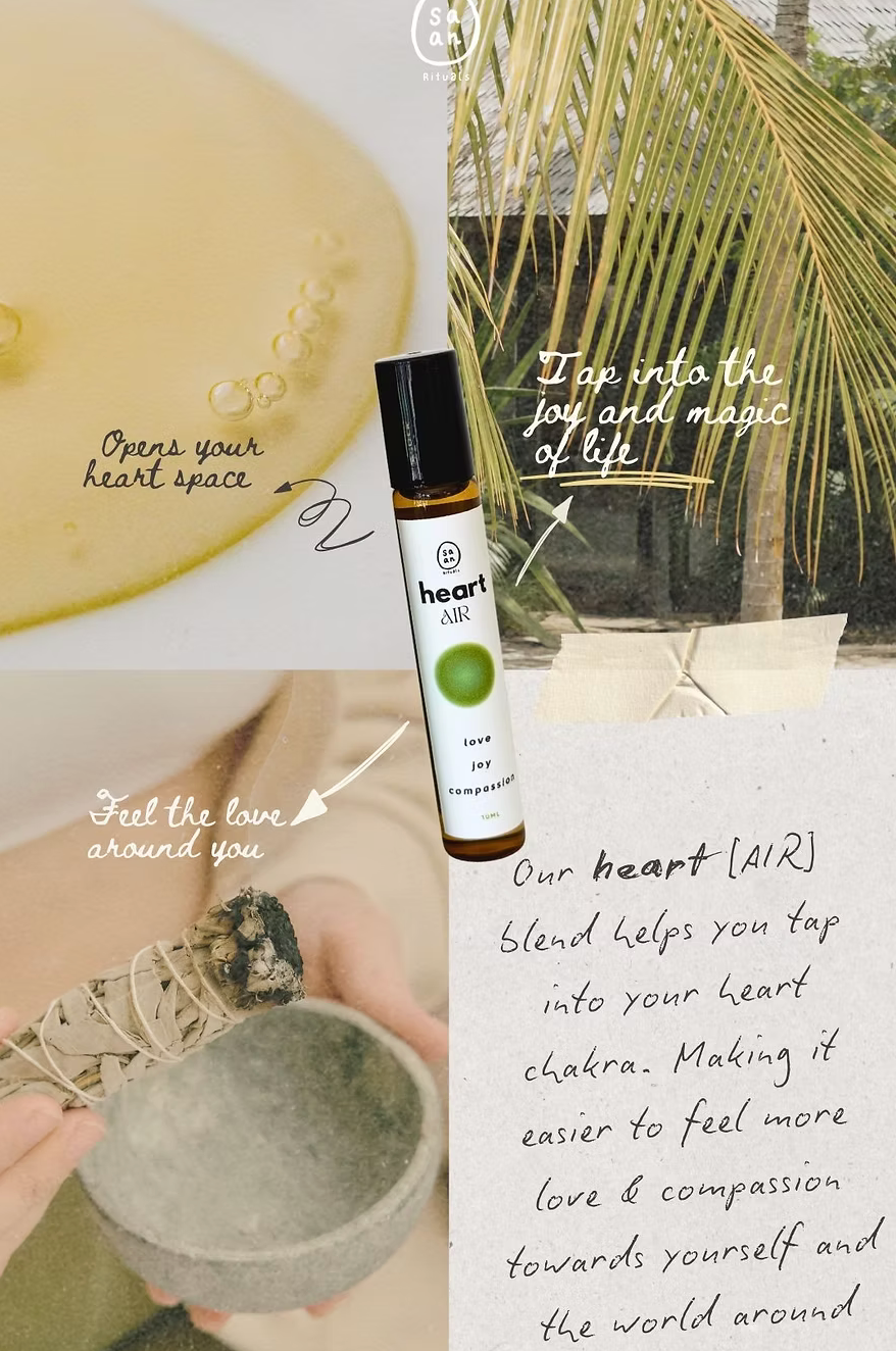 Saan Rituals - Chakra Oils