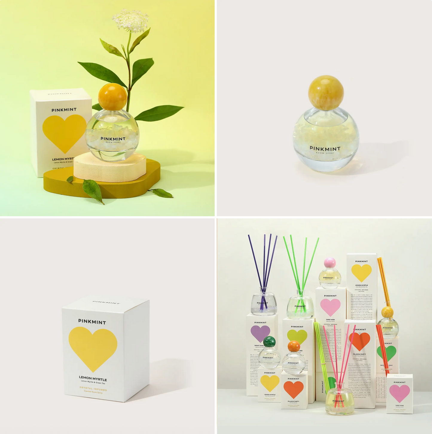 Pink Mint - Crystal Infused Room Sprays