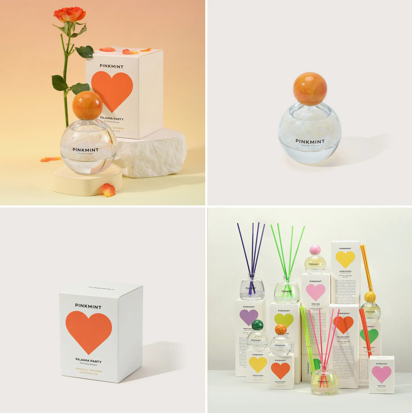 Pink Mint - Crystal Infused Room Sprays