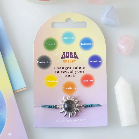 Aura energy colour changing bracelet