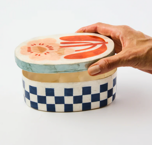 PARADIS NAVY LARGE BOX