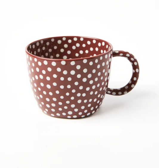 CHINO MUG MAHOGANY SPRINKLE