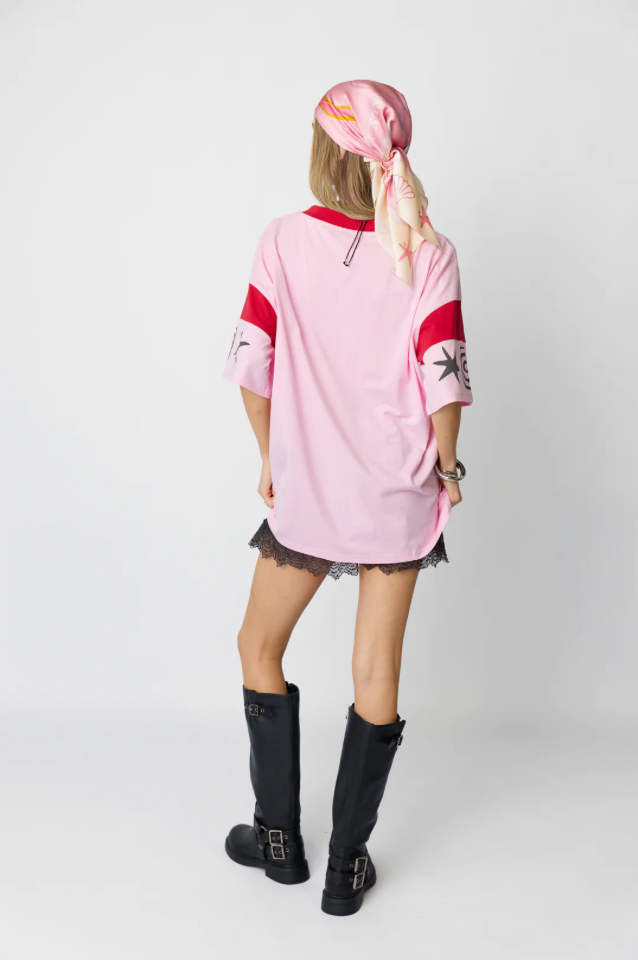 SERPENT TEE ~ PINK