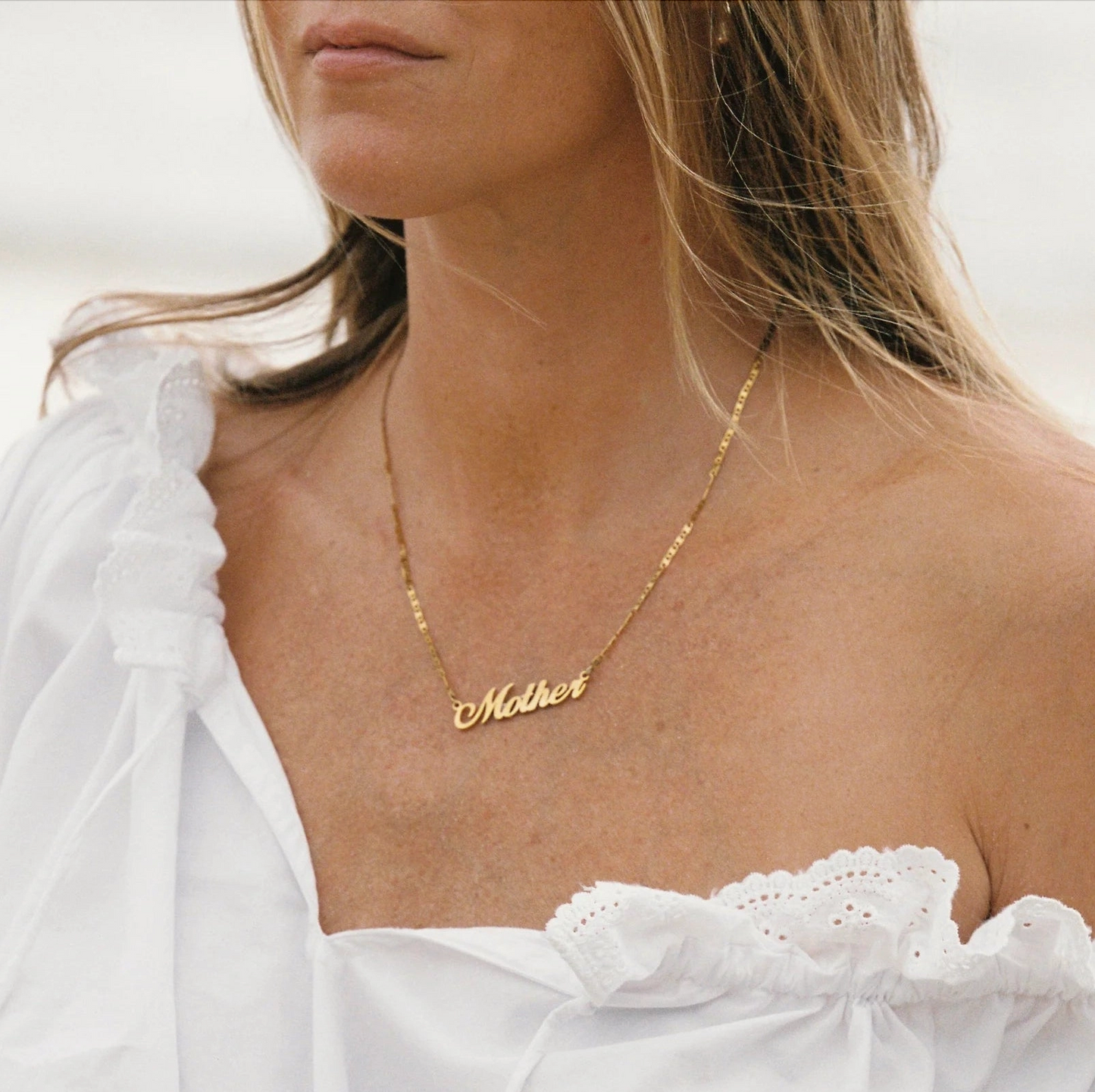 'Mother' Necklace - Gold/Silver