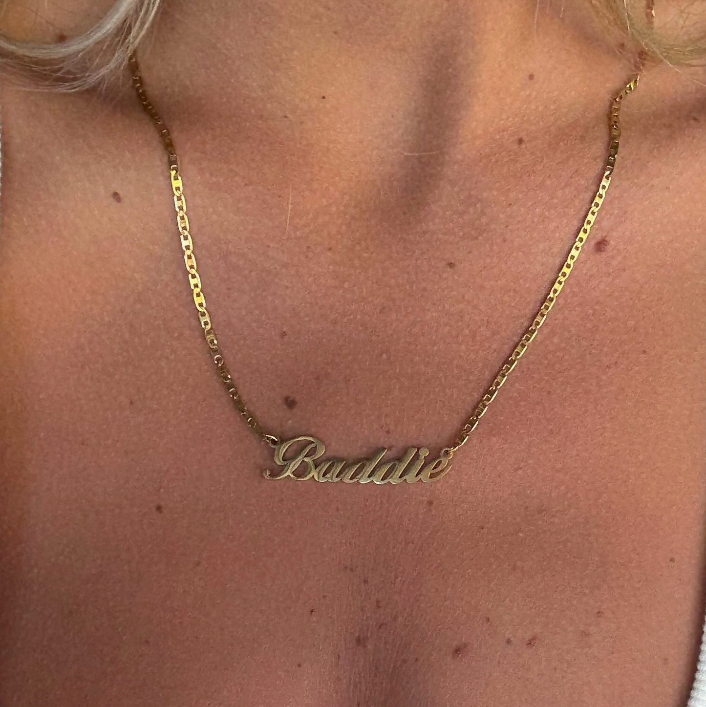 'Baddie' Necklace - 18k Gold Plated