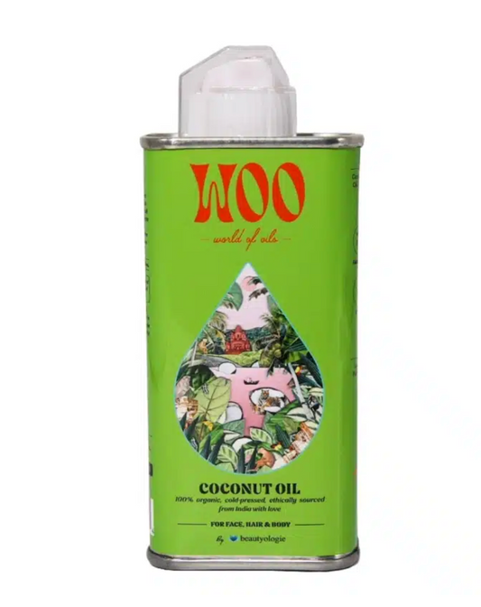 WOO Coconut Oil – Pure Coconut Luxury for Soft, Hydrated Skin & Hair