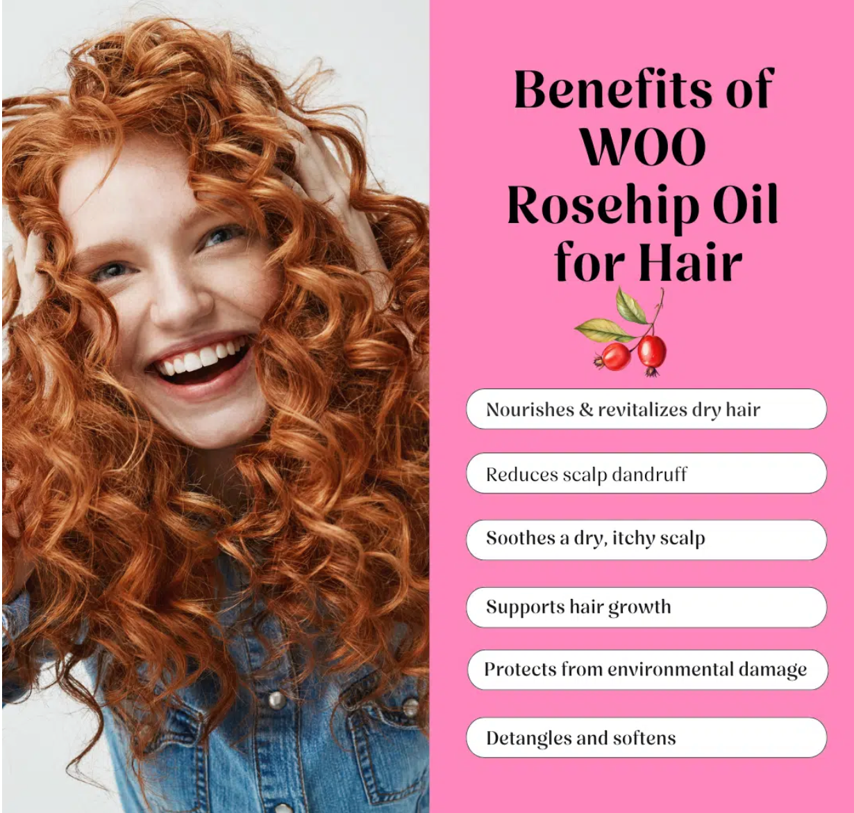 WOO Rosehip Oil – Hydrating, Anti-Aging, & Scar Reducing