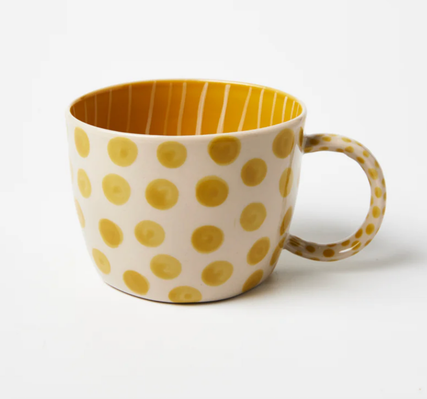 CHINO MUG MUSTARD DOT