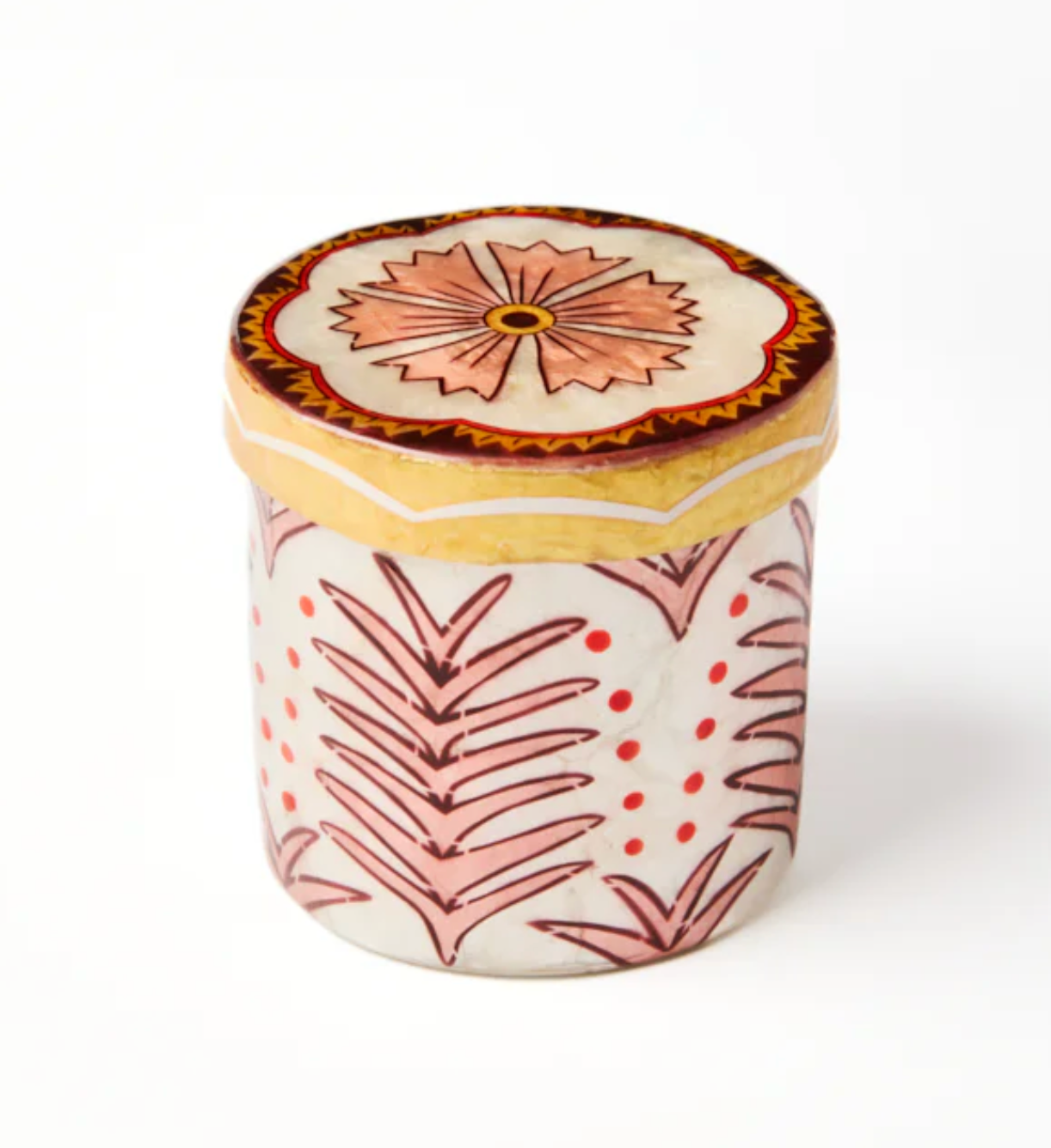 SAMIRA TALL BOX PINK FLOWER
