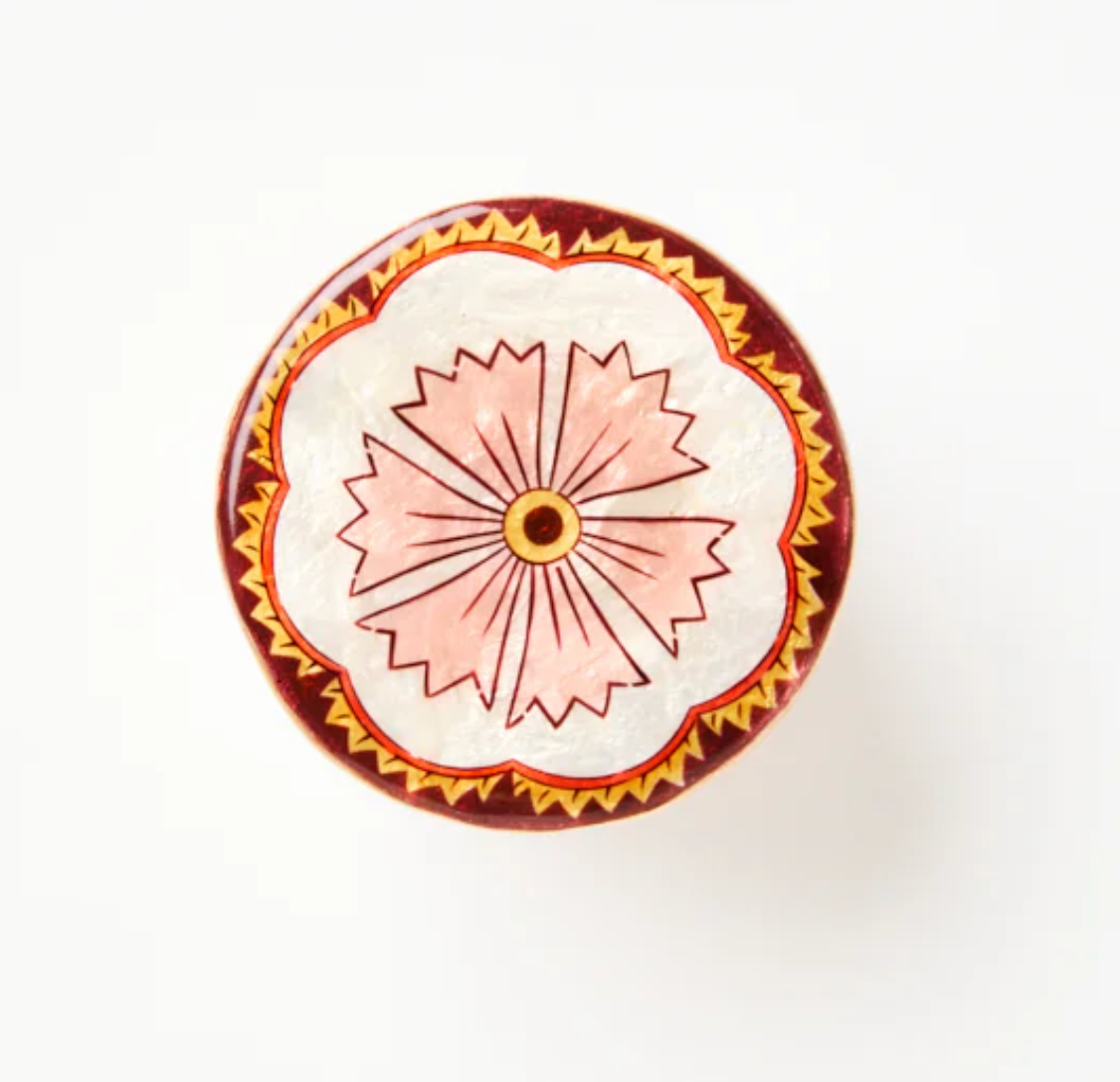 SAMIRA TALL BOX PINK FLOWER