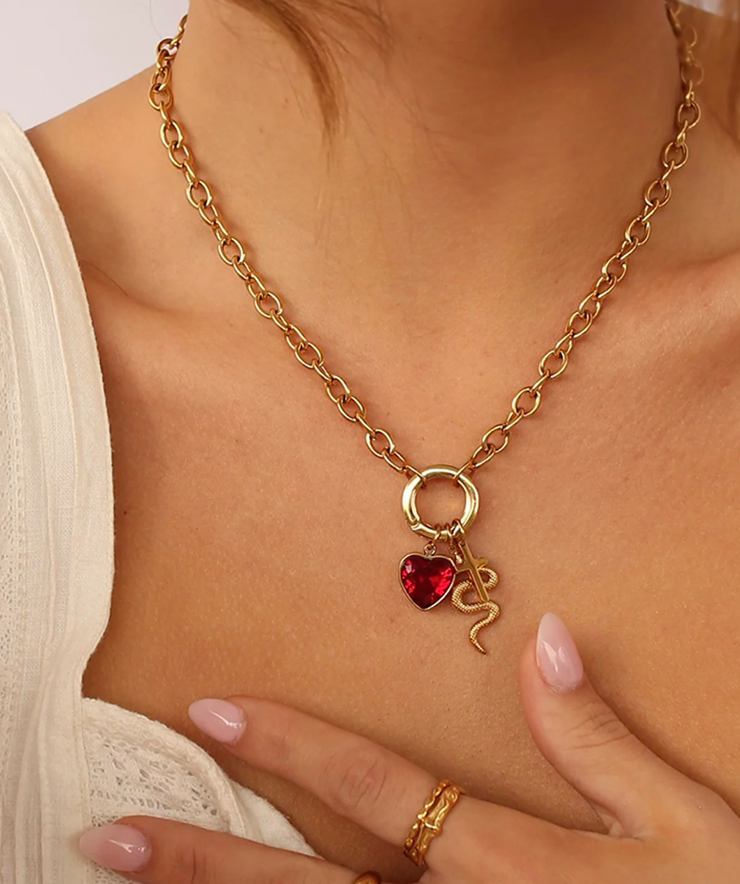 By Barny ~ Latch and Lock Custom Necklace