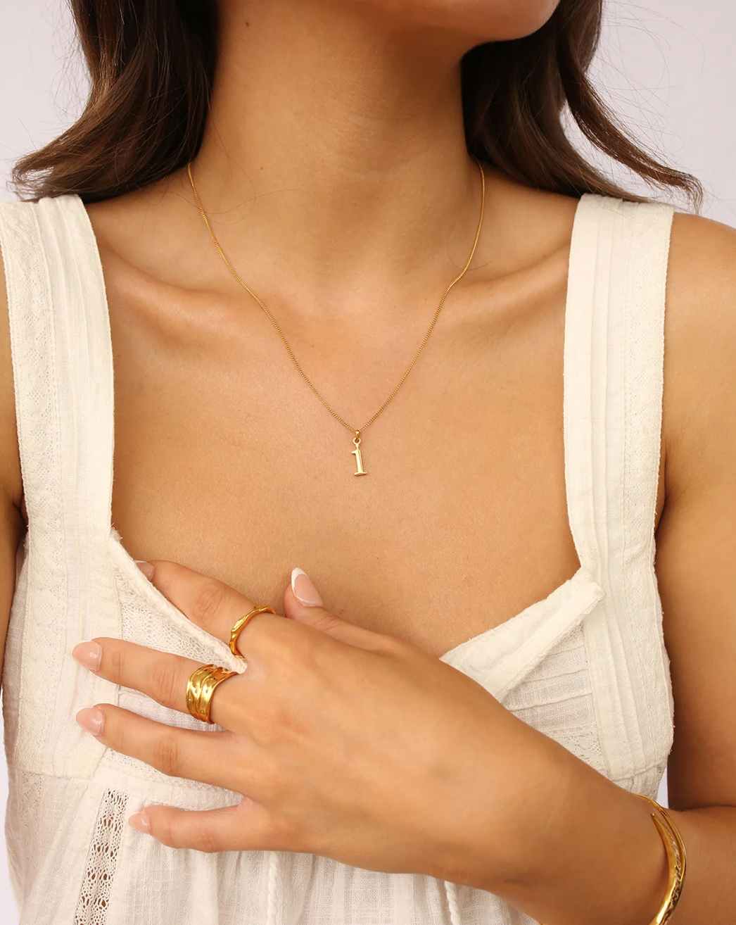 By Barny - GOLD Lower case letter Charms