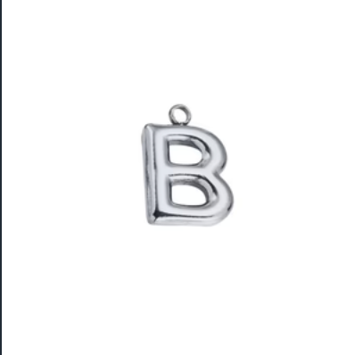 By Barny - Bubble Letters - SILVER