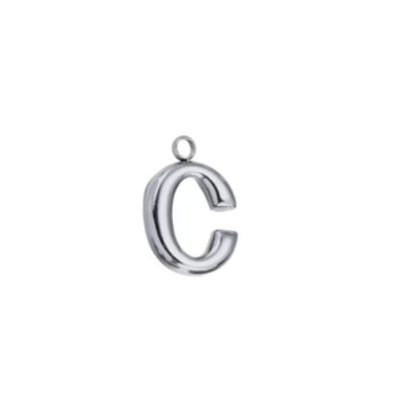 By Barny - Bubble Letters - SILVER
