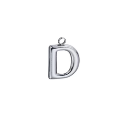 By Barny - Bubble Letters - SILVER