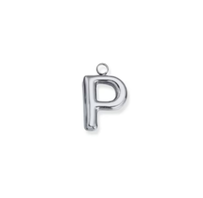 By Barny - Bubble Letters - SILVER