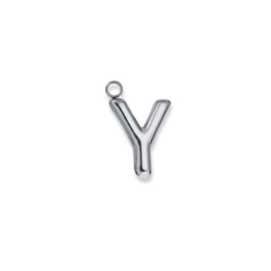 By Barny - Bubble Letters - SILVER
