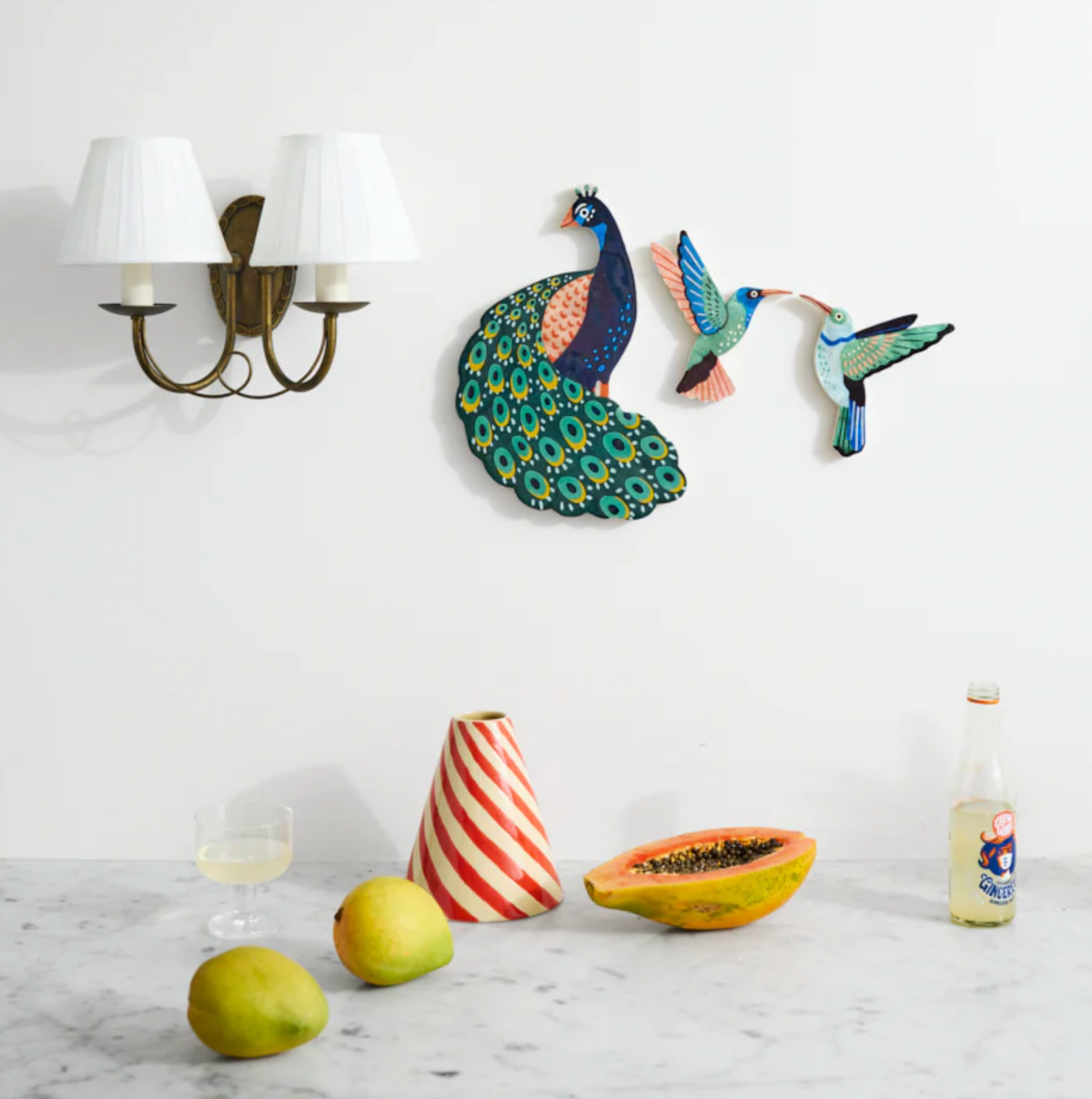Canopy Hummingbird wall art