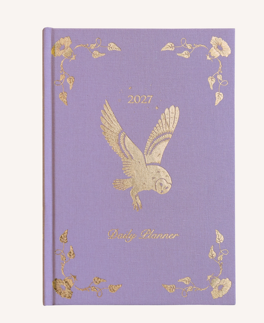 Dreamy Moons - Lavender 2027 Daily Planner