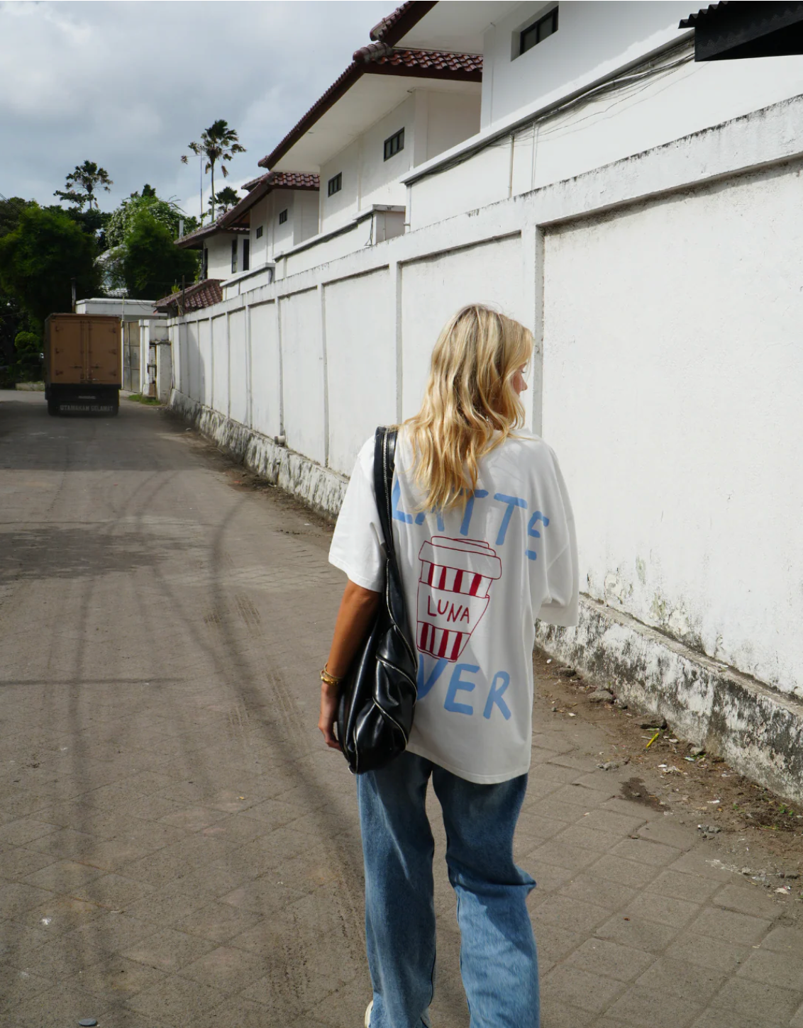 Luna Lane - The Latte Club tee