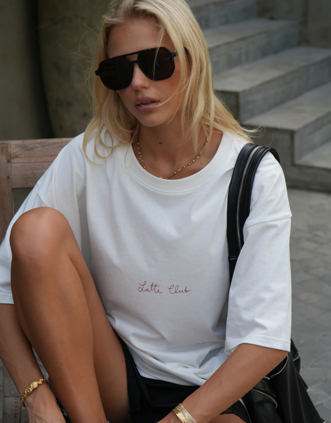 Luna Lane - The Latte Club tee