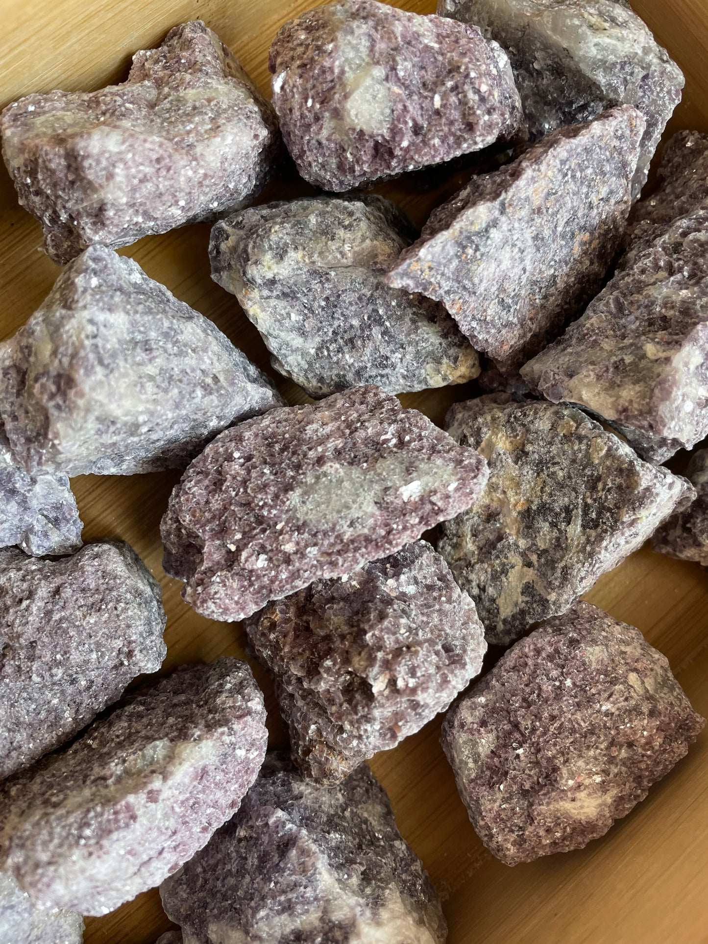 Lepidolite • Rough