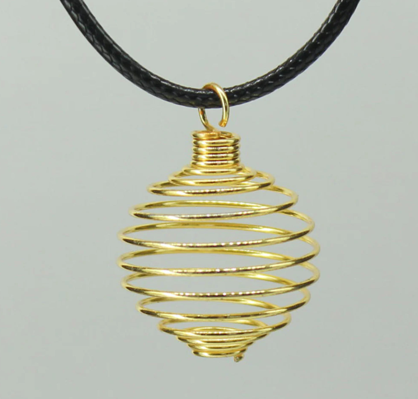 Spiral Cage - Gold Colour