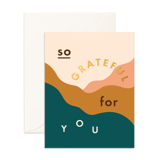 So grateful for you Greeting Card