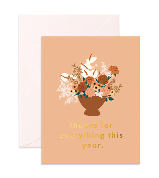 Thanks For Everything Greeting Card