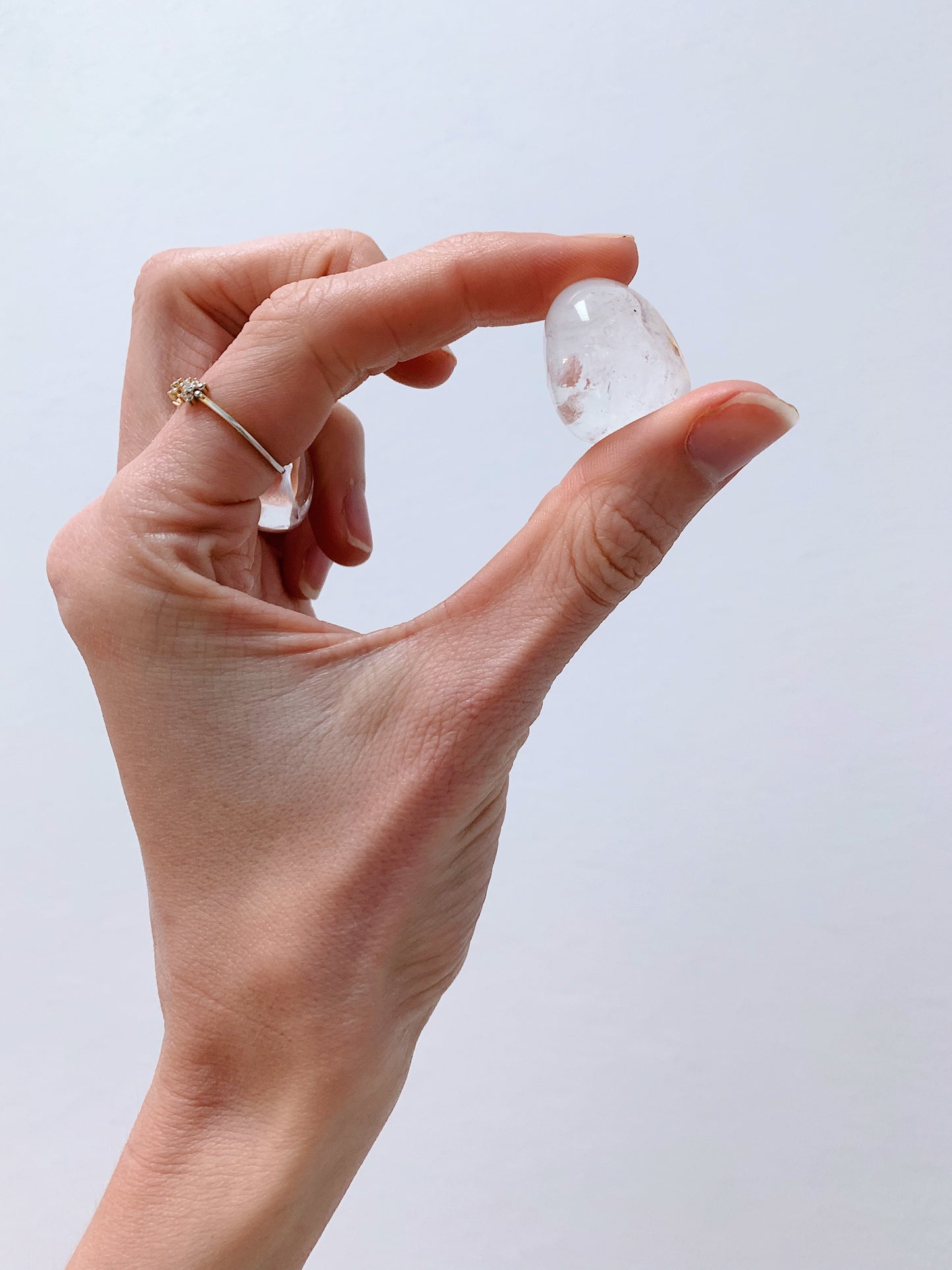 Clear Quartz Tumbled Stones